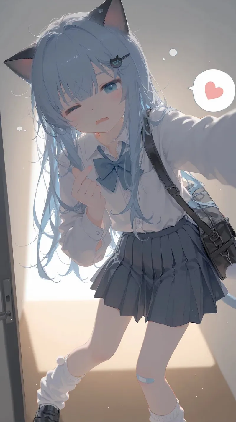 双子伸手