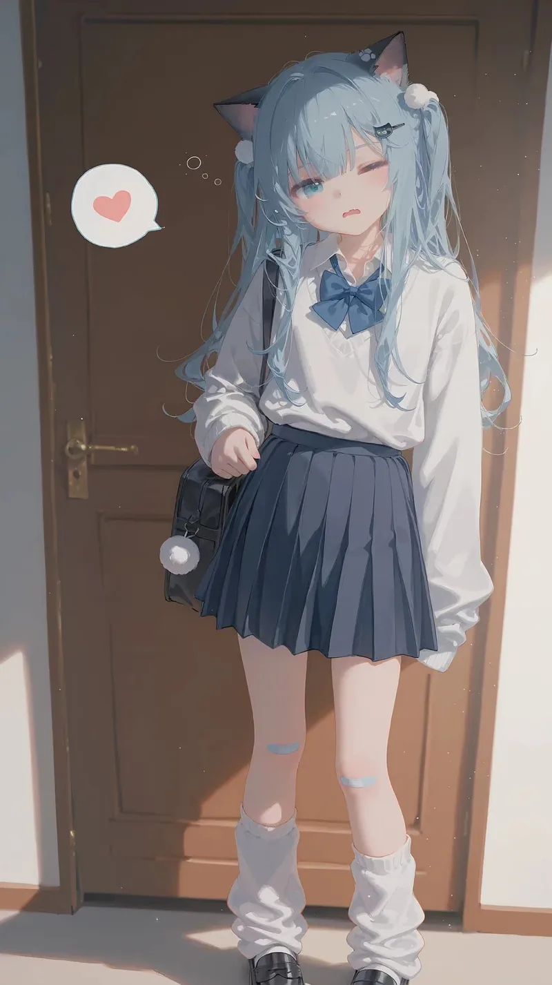 校服伸手